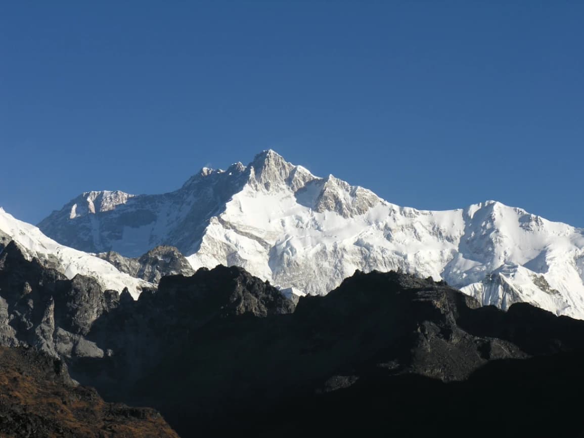 Mt. Kanchenjunga View from the Goecha la Pass